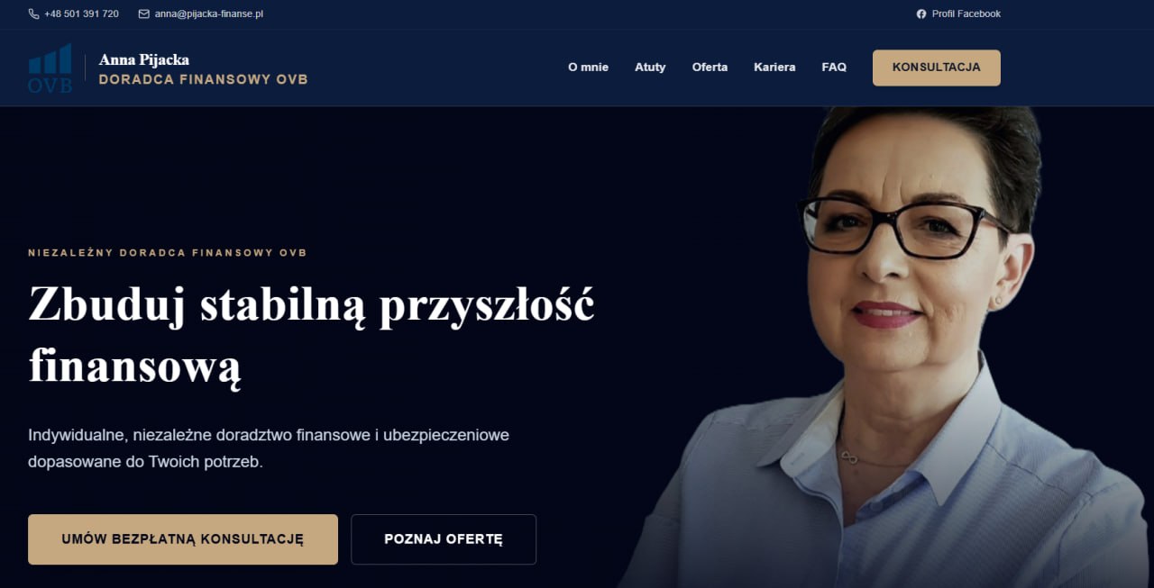 Anna Pijacka - Doradca Finansowy
